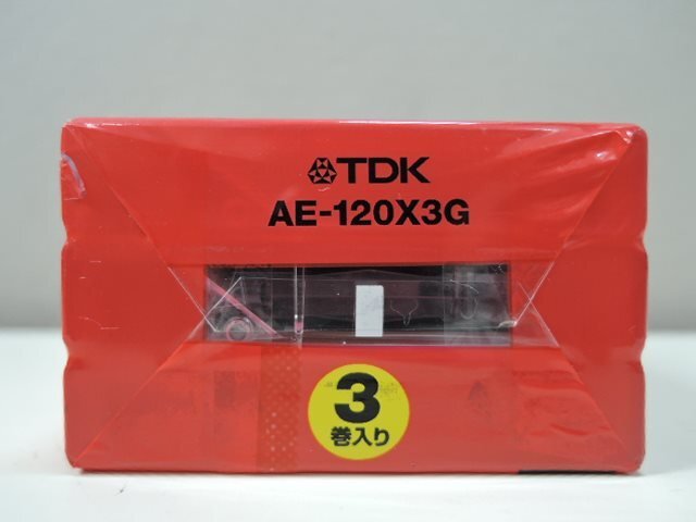 TDK ティーディーケイ ノーマルポジション 120分(片面60分) AE カセットテープ 3本パック AE-120X3G +おまけ/未開封品の画像4