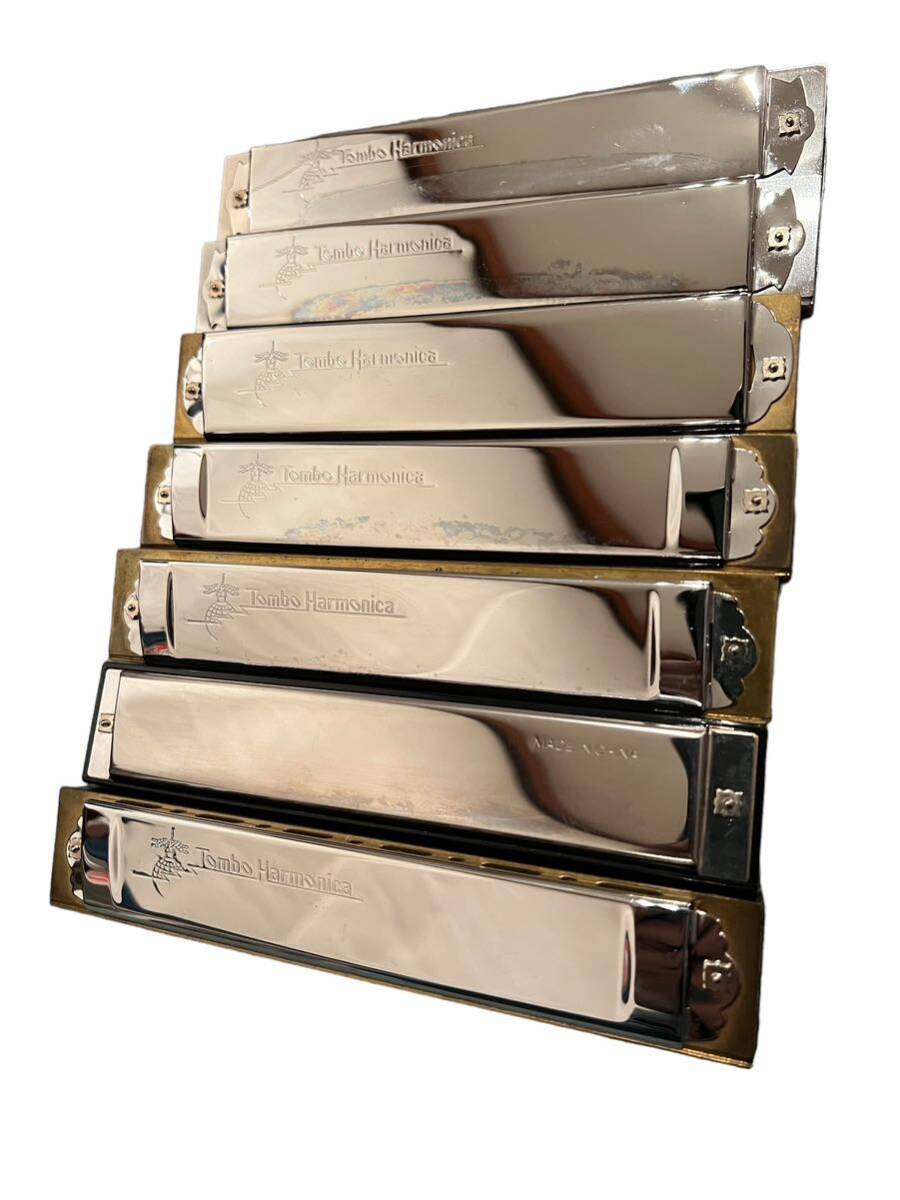  harmonica TOMBO dragonfly harmonica Professional Professional22 21 ok ta-bOCTAVE BAND DELUXE band Deluxe set sale 