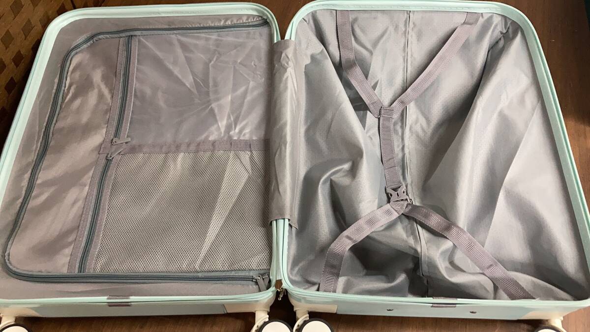 スーツケース　Mサイズ　ブルー　キャリーバック　キャリーケース　SC179-24-BL　F036_画像7