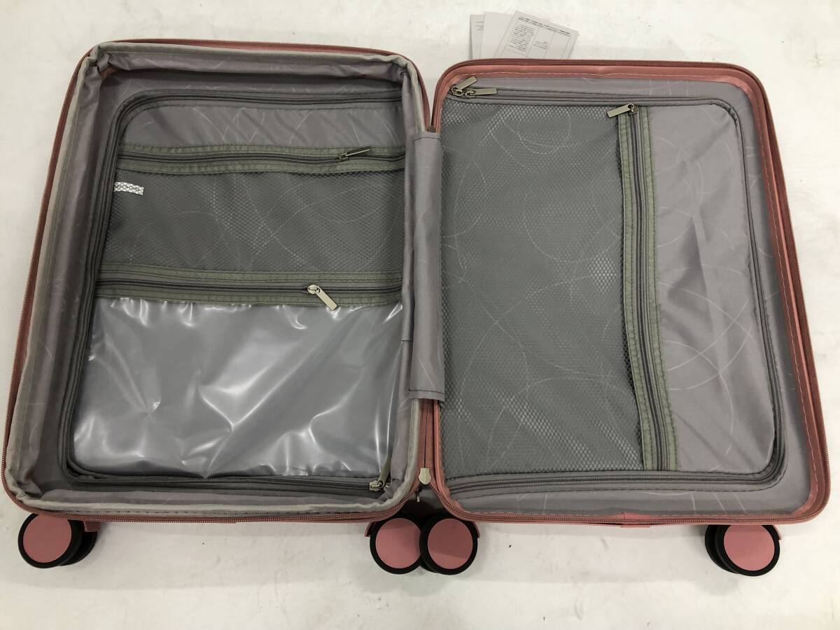 スーツケース　Sサイズ　ローズゴールド　キャリーバック　キャリーケース　SC116-20-RG　F028_画像6