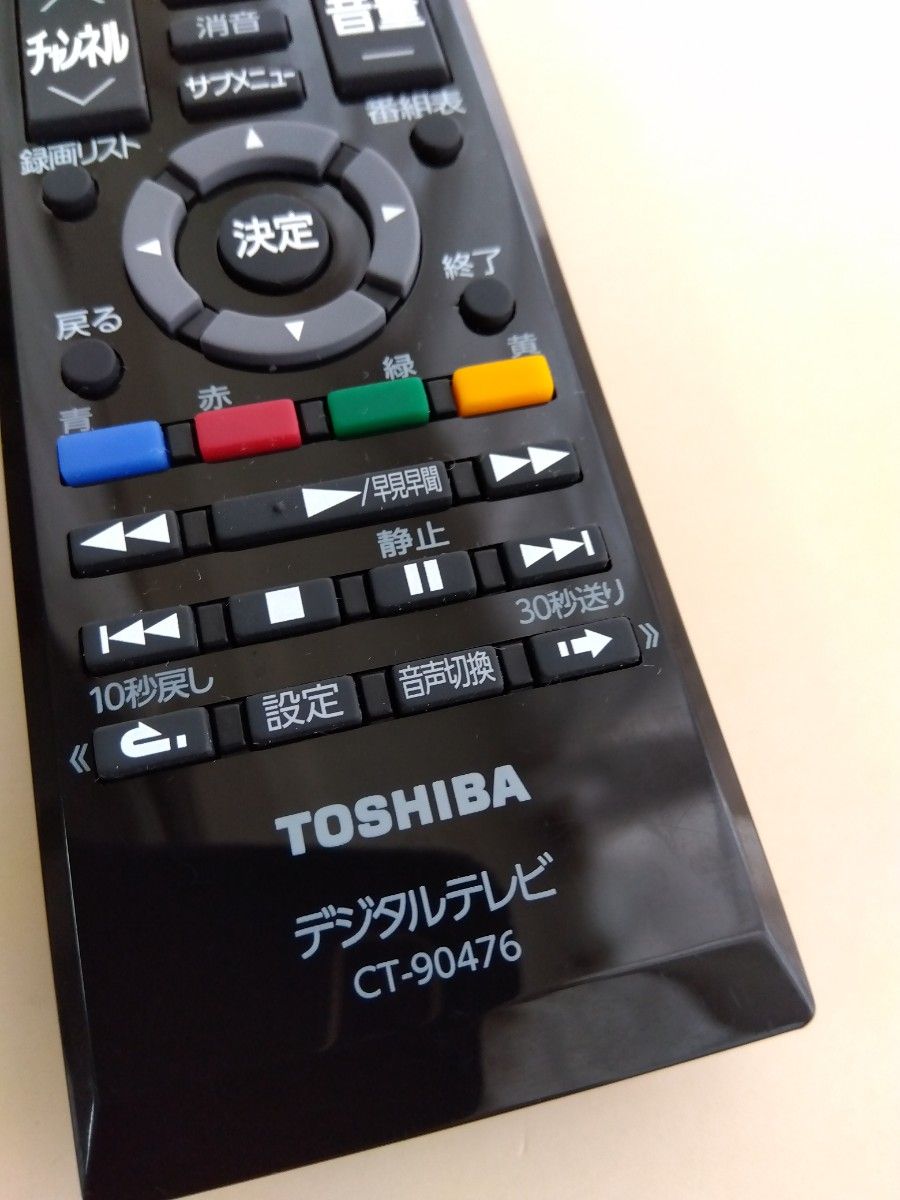 東芝 TVリモコン CT-90476 新品未使用品！