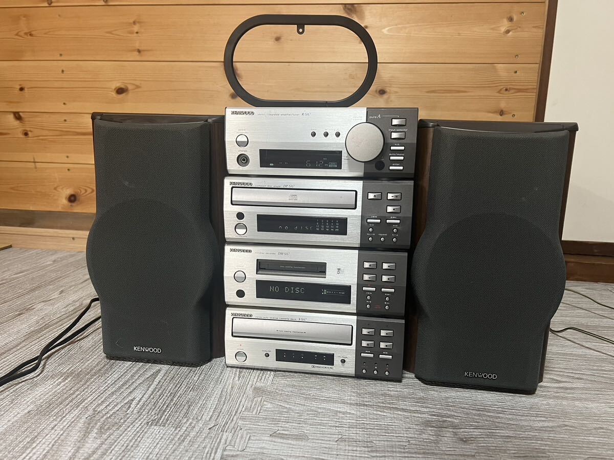 KENWOOD system player R-SA7 DP-RA7 DM-SA7 X-SA7 LS-SA7 LR Spee Car Audio equipment present condition goods 