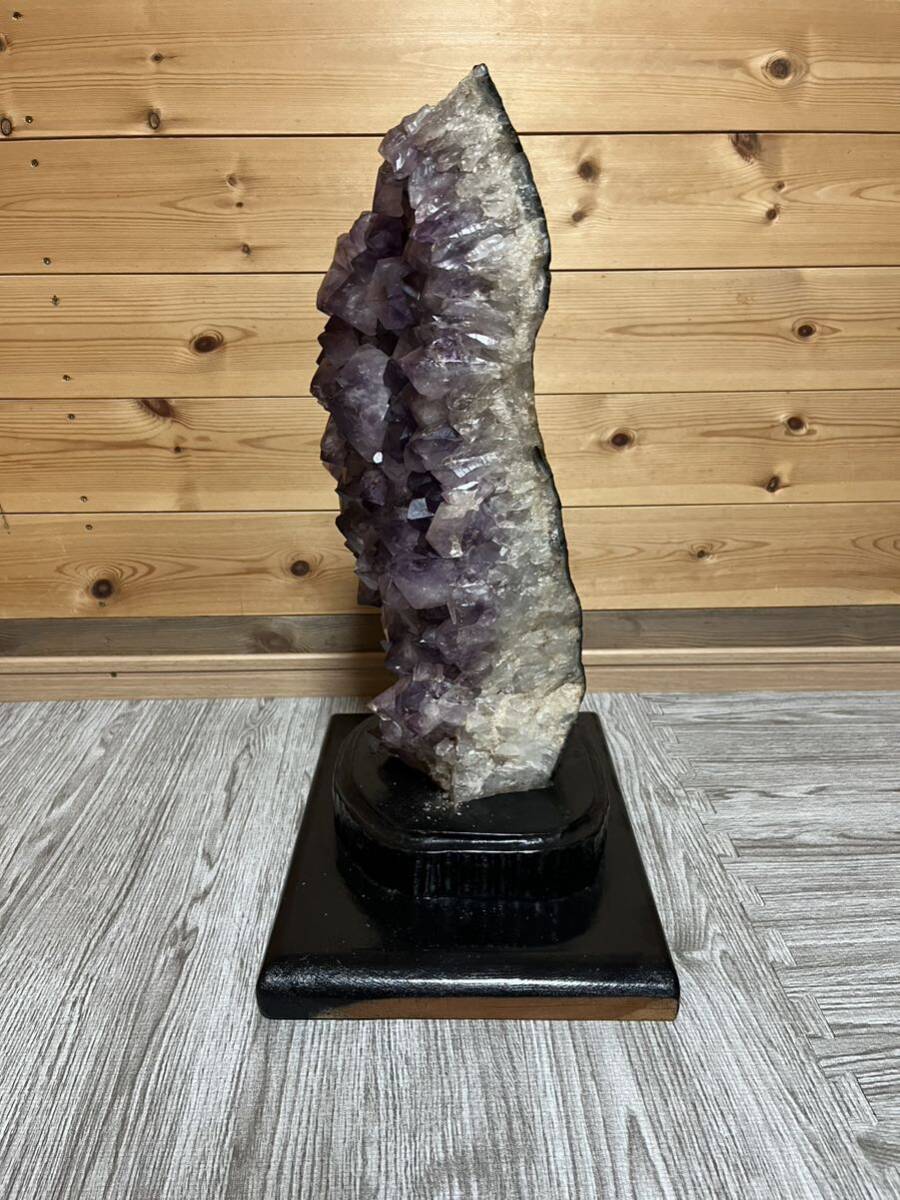 天然石 アメジスト 原石 オブジェ 置物 約17.52kg _画像4