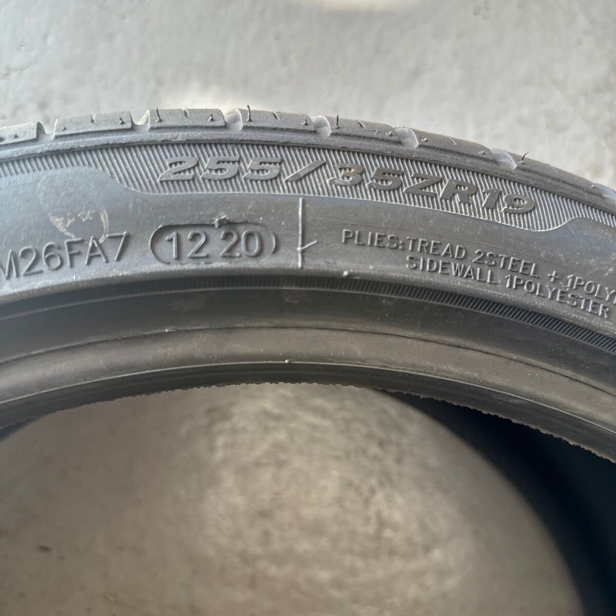 新品☆GOFORM Zonda GH18 255/35R19 96W 2本セット☆の画像5