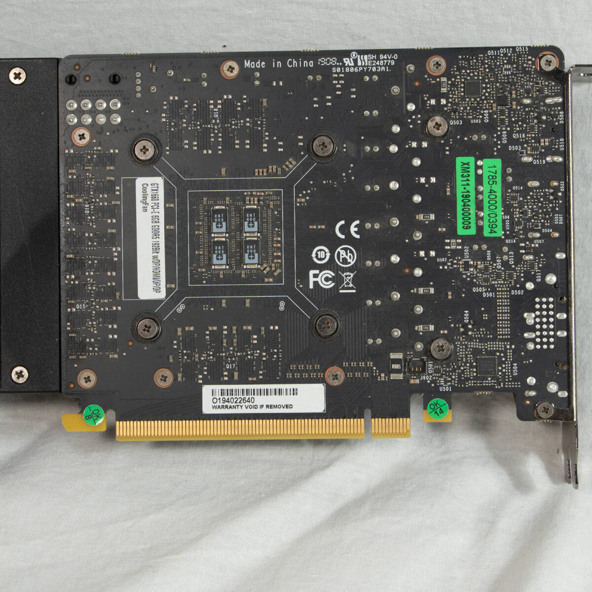 ★☆GeForce GTX1660 6GB ジャンク品☆★_画像2