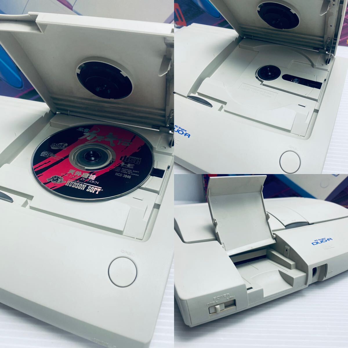 PCエンジン DUO-R 本体 箱説付き PC Engine Duo-R ※ジャンク PCエンジン DUO-R 本体 箱説付き PC Engine Duo-R ※ジャンク
