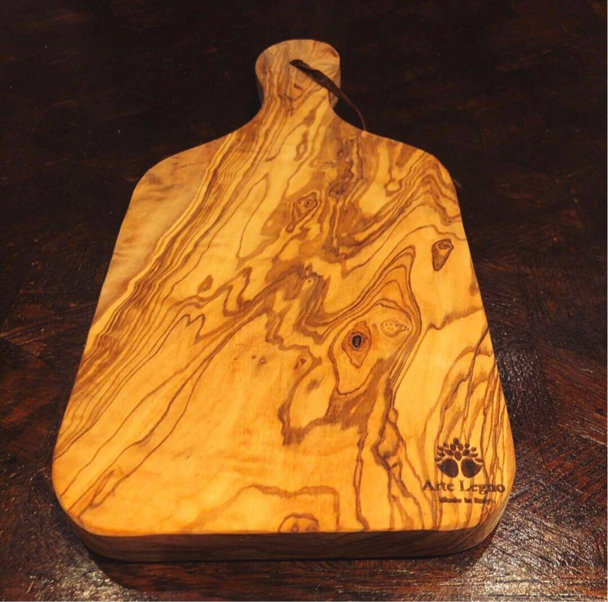 確認用　【Arte Legno】オリーブカッティングボード　グランデ ハンドメイド　イタリア　まな板 オリーブウッド アルテレニョ 木製
