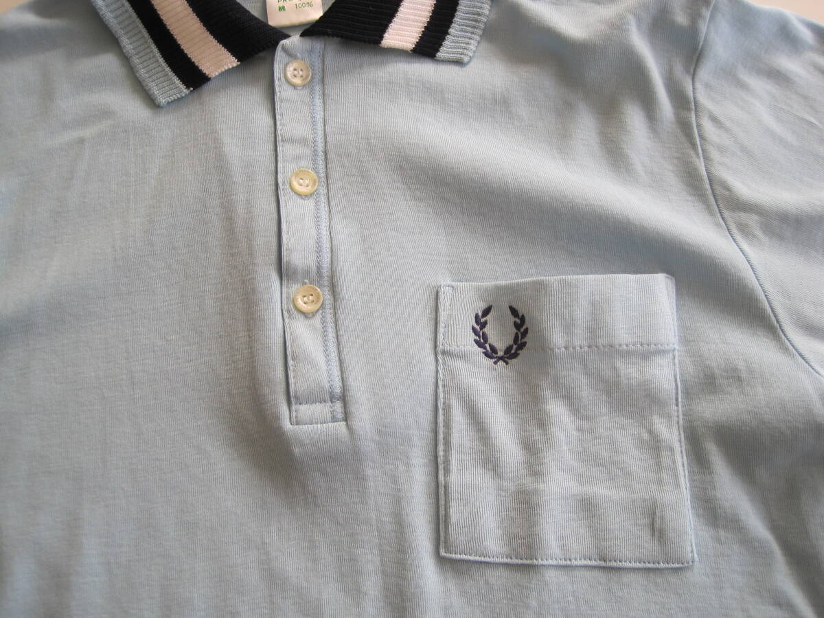 ★FRED PERRY/フレッドペリー・半袖ポロシャツ/サイズXL・綿100％/ホームクリーニング済み・薄地で伸縮性の有る生地/送料無料です♪★_画像5