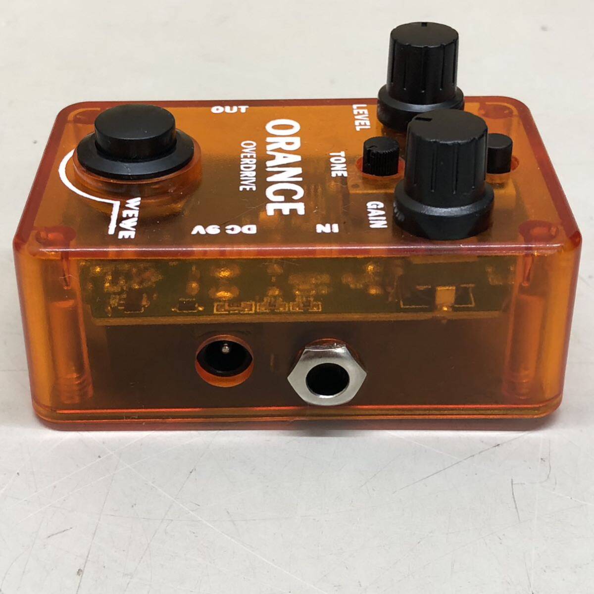 71 MUSIWEWE ORENGE OVERDRIVE 中古 通電のみ確認済み ギター エフェクター の画像3