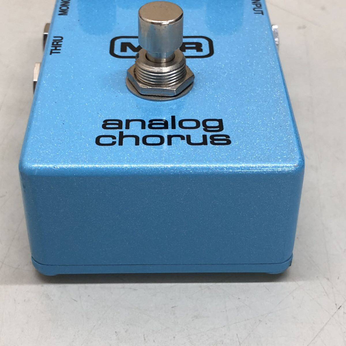 82 MXR analog chorus 中古 通電のみ確認済み ギター エフェクター アナログコーラス の画像2