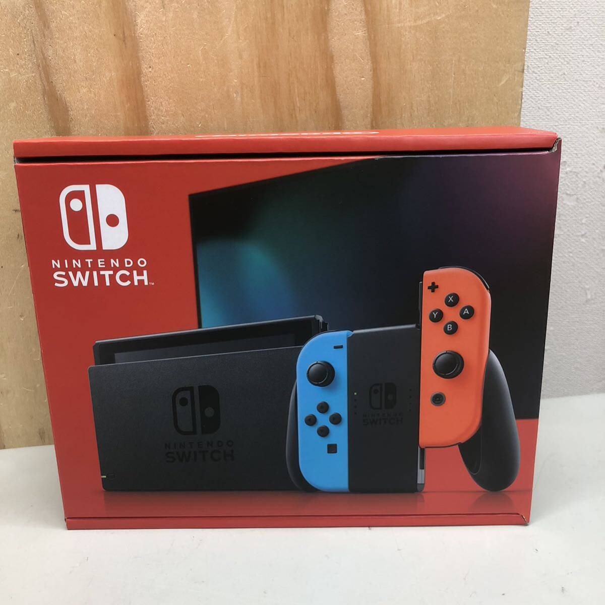 Nintendo Switch Joy-Con （L）ネオンブルー/（R）ネオンレッド 新モデル 未使用 ニンテンドー スイッチ 本体の画像1