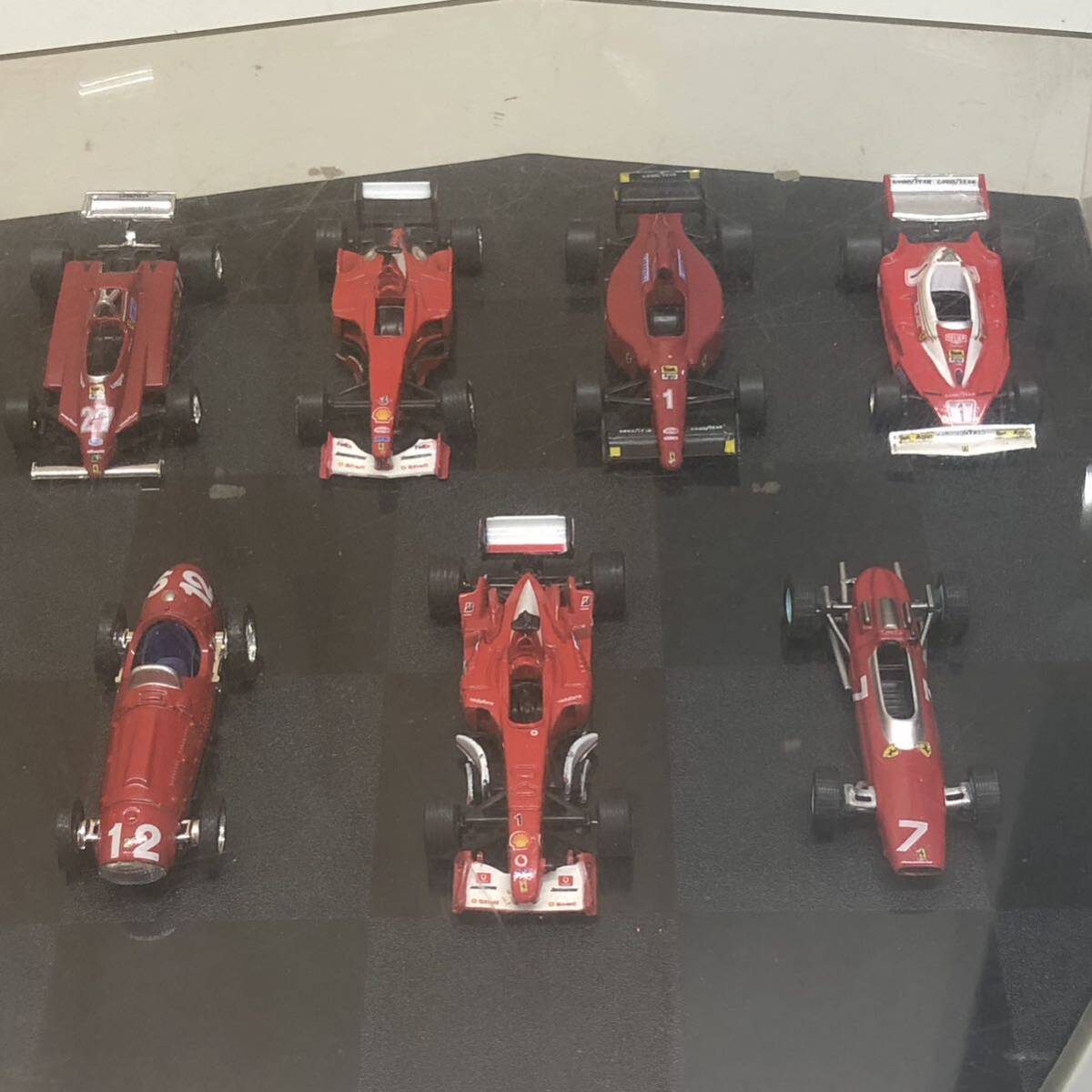 フェラーリ 鑑賞用ケース セット 2点 現状品 Ferrari スポーツカー F1 コレクター 展示 インテリアの画像3