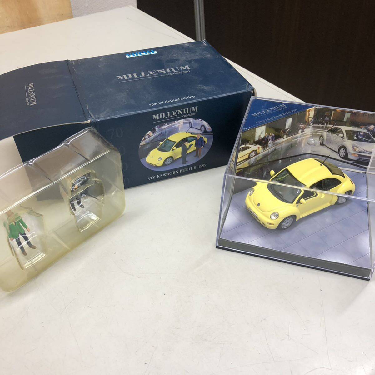 旧車 ジオラマ Porsche Mini SUBARU 360 Volkswargen 4点セット 中古 現状品 ポルシェ カブリオレ スバル ビートル ホンウェル シュコー _画像6