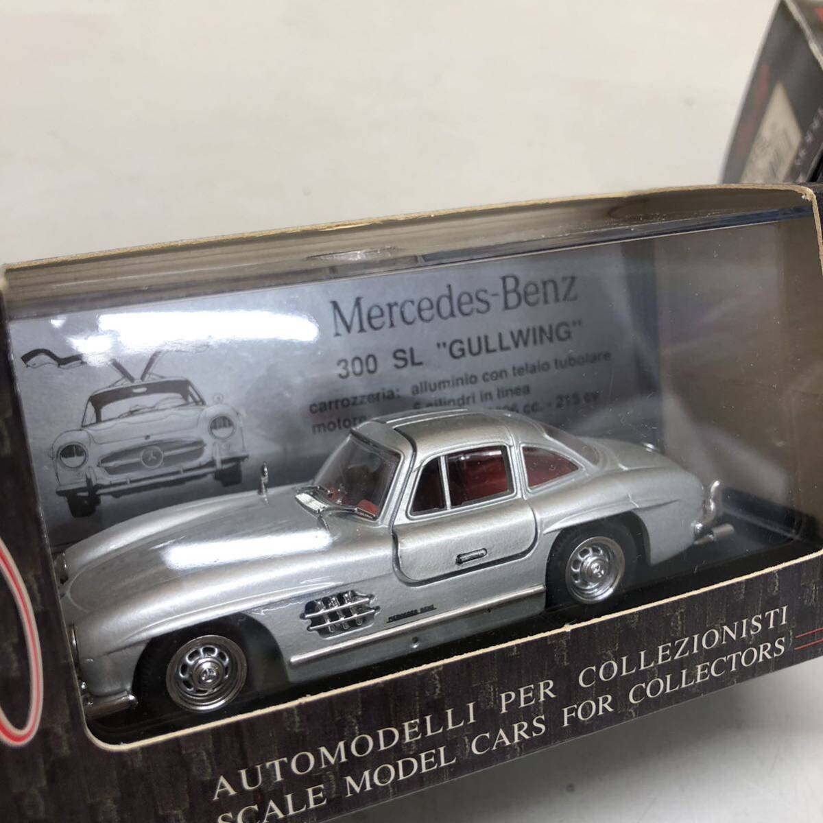 Bang Mercedes Benz 300SL GULLWING 1/43 LIMITED EDITION 含む 2点 中古 現状品 aluminum wheels メルセデス ベンツ ガルウイング_画像5