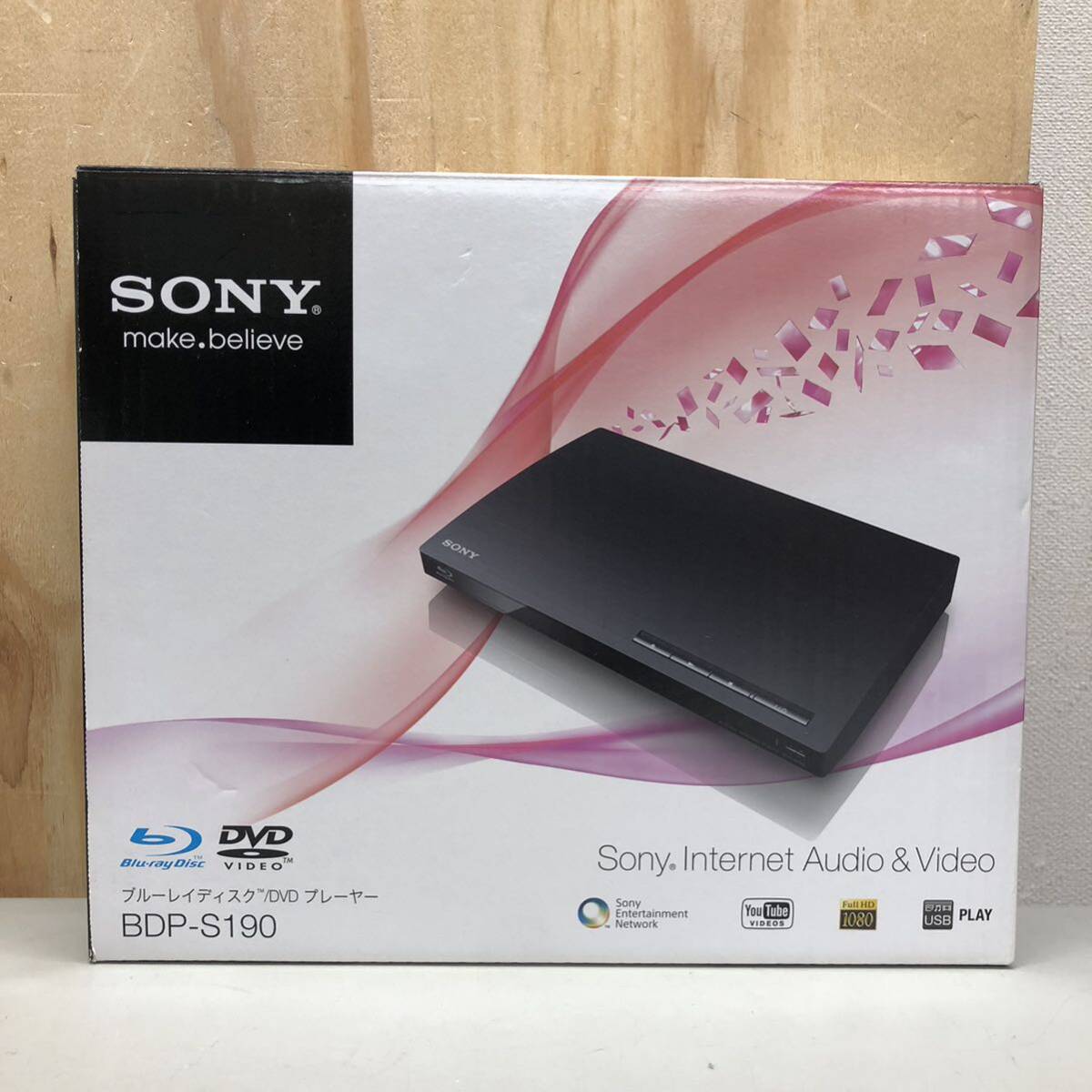 SONY BDP-S190 ブルーレイディスク DVDプレーヤー 動作確認済み 箱 取説付き_画像1