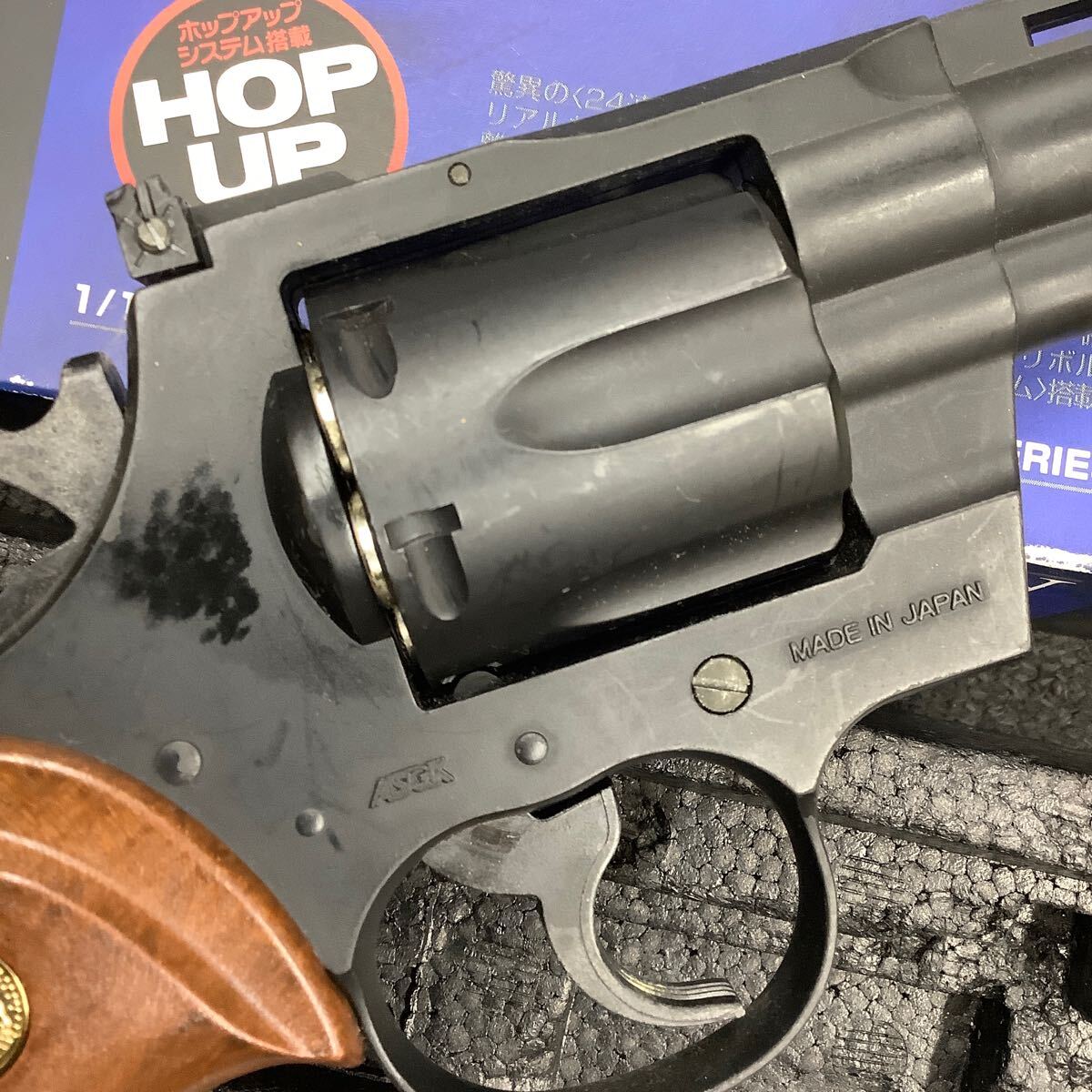 (14) マルイ COLT PYTHON コルトパイソン 357 mag ASGK刻印あり 現状品 ガスガン 動作未確認 _画像7