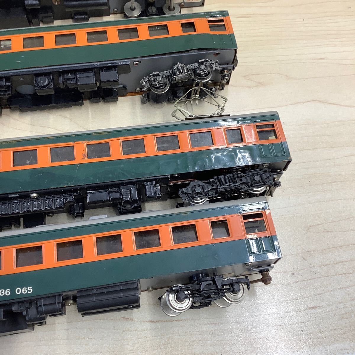 (16) details unknown National Railways Shonan color HO gauge 4 point present condition goods Junk 