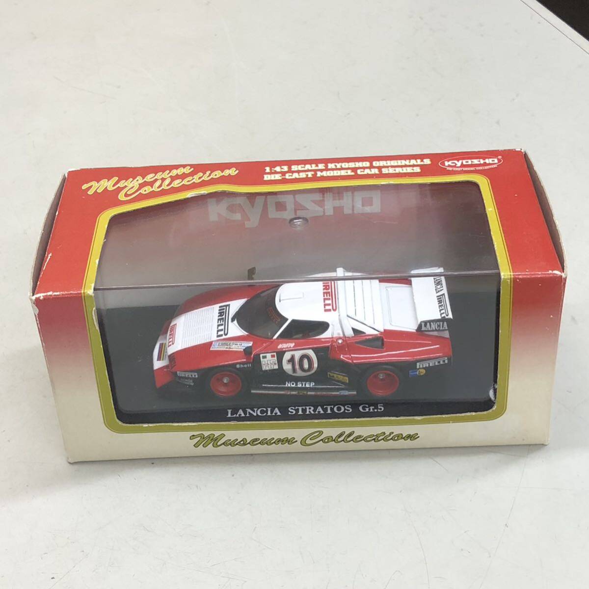 26 Kyosho ランチア ストラトス ターボ グループ5 1/43 中古 現状品 モデルカー レーシングカー LANCIA _画像1