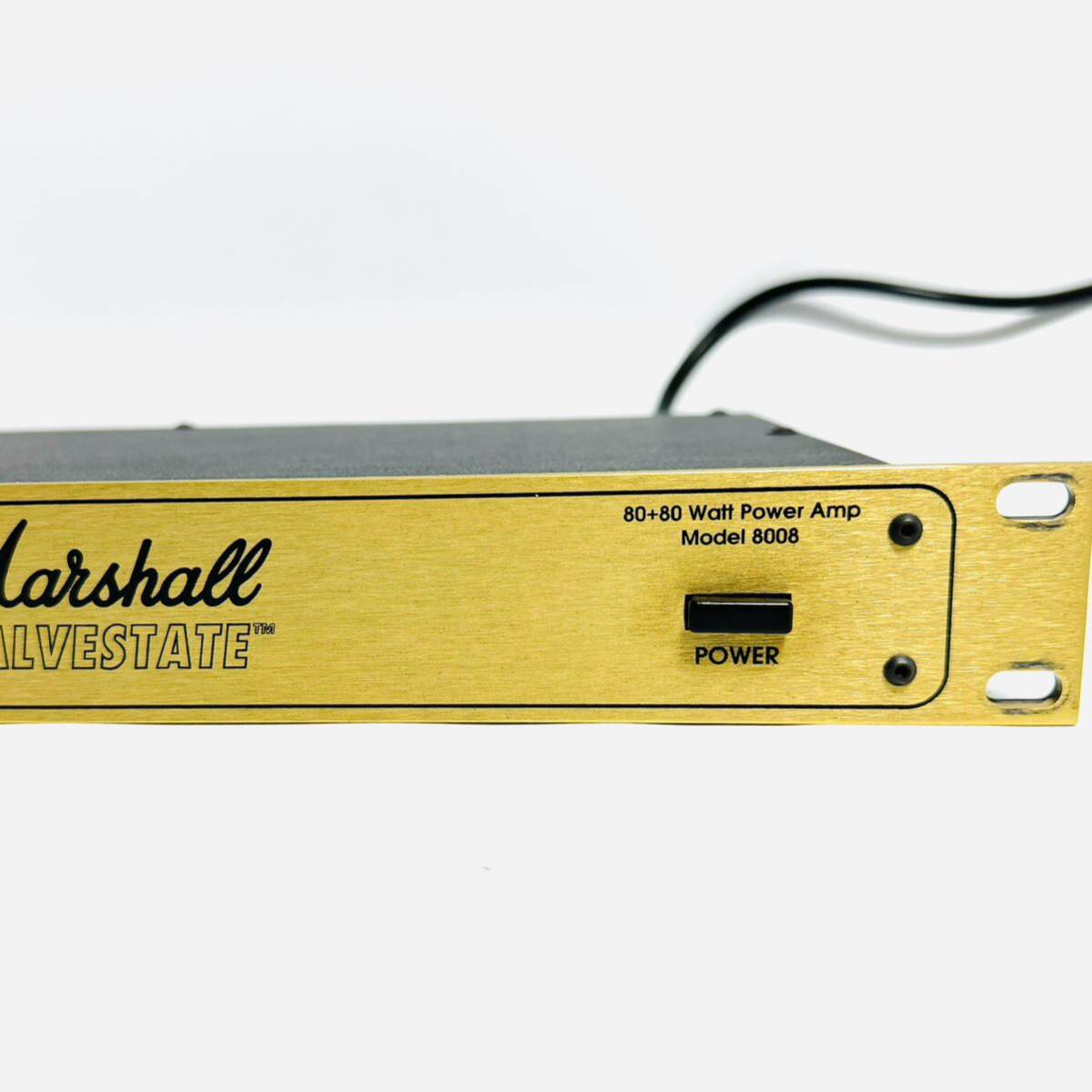 希少品/送料無料 Marshall VALVESTATE Model 8008 Power Amplifer マーシャル パワーアンプ _画像3