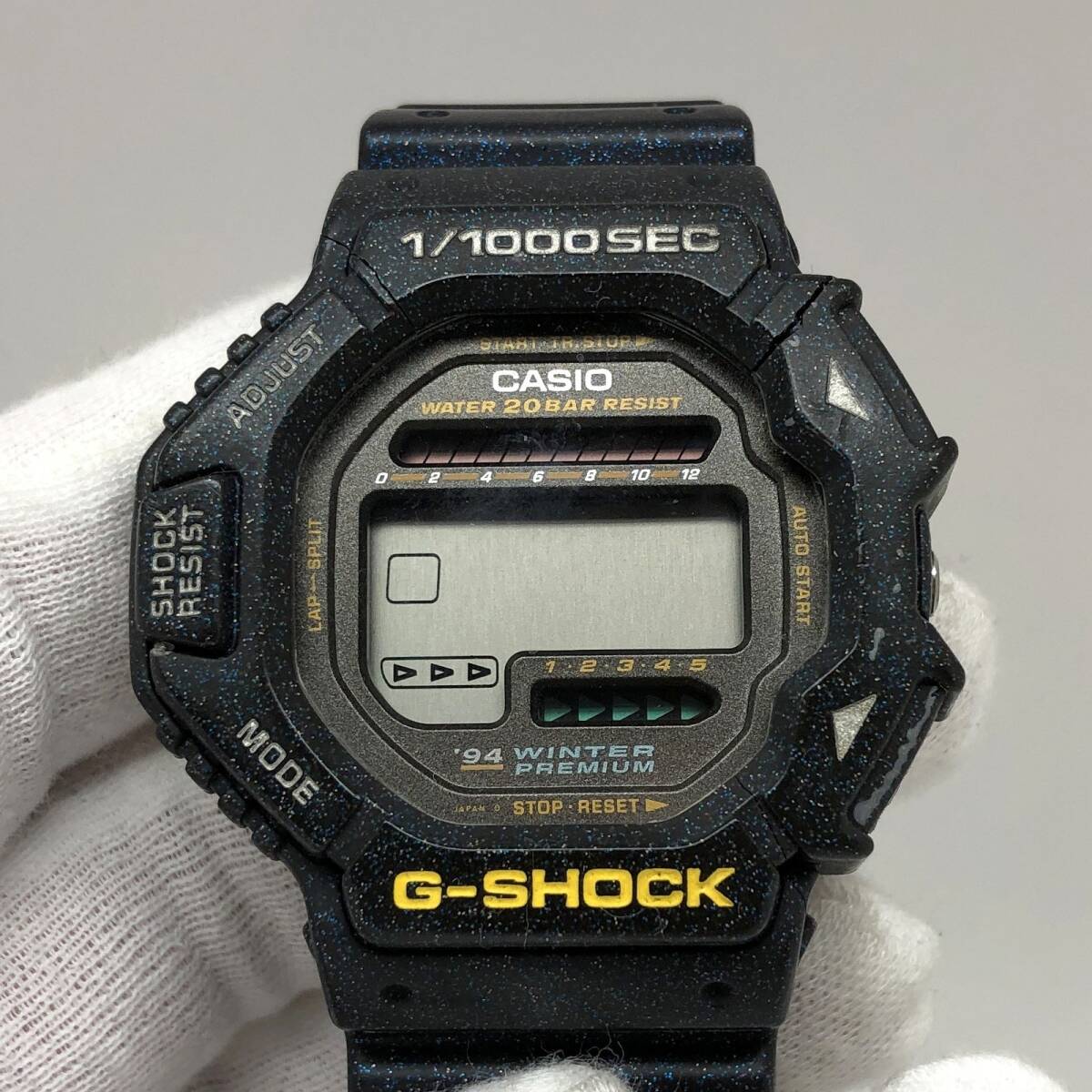 ジャンク G-SHOCK 【IT5M8HGLJ1WL】 CASIO カシオ 腕時計 DW-6250-2 '94 WINTER PREMIUM ウィンタープレミアム デジタル ブルー 樹脂の画像1