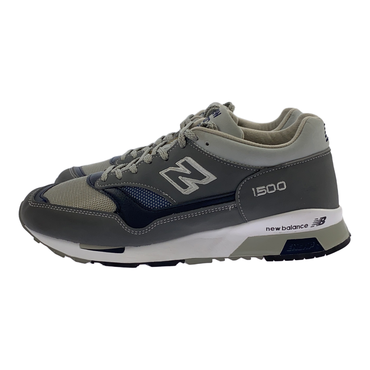 NEW BALANCE ニューバランス 【men3875M】 US9/27.0cm M1500UKG イギリス製 スニーカー シューズ 箱付き タグ有 グレー イングランド製 OC_画像2