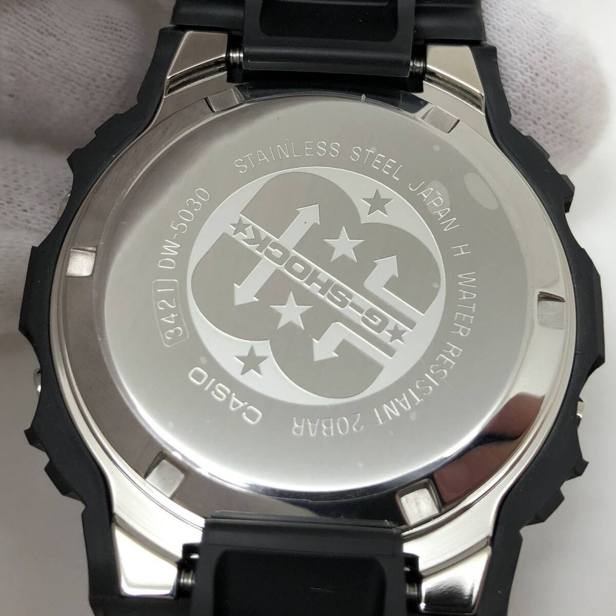 G-SHOCK ジーショック 【IT15ES8AQOBK】 CASIO カシオ 腕時計 GSET-30-1JR ブラック 30周年記念 スペシャルボックス フィギュア付き_画像5