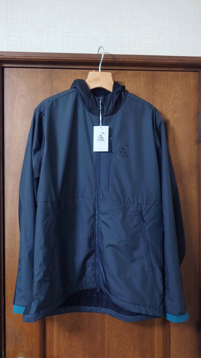 STATIC スタティック ADRIFT HOODY WITH SHELL Lサイズ Carbon STATIC スタティック ADRIFT HOODY WITH SHELL Lサイズ Carbon