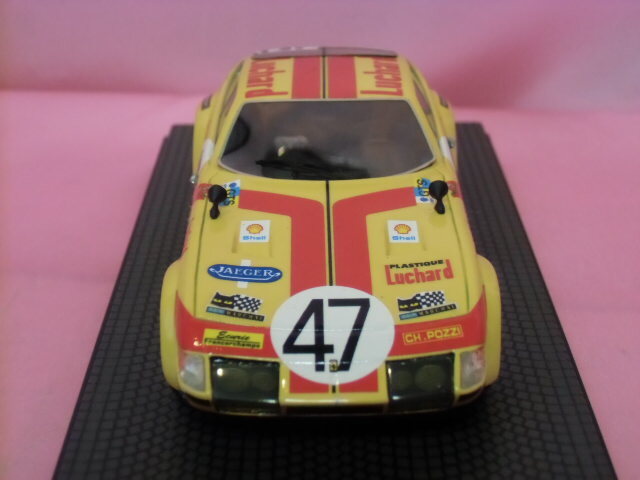  final product * limitation 200pcs* Ferrari 365 GTB4 #47 Le Mans 1975*1/43