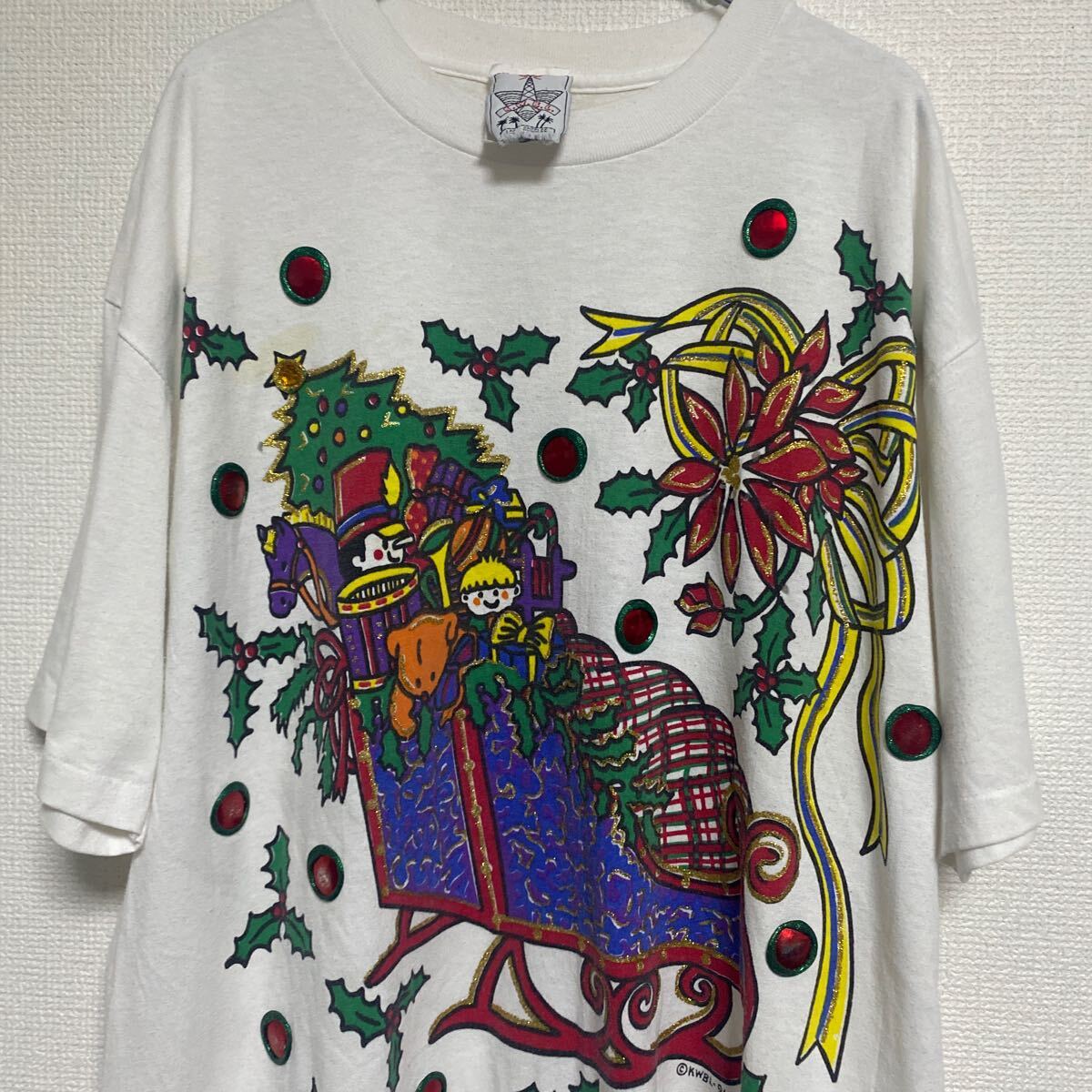 90s USA製 ビンテージ ヴィンテージ Tシャツ tee アメリカ製 古着 オールド 一点物 デザイン アメカジ ストリート レア アート art バンド_画像1