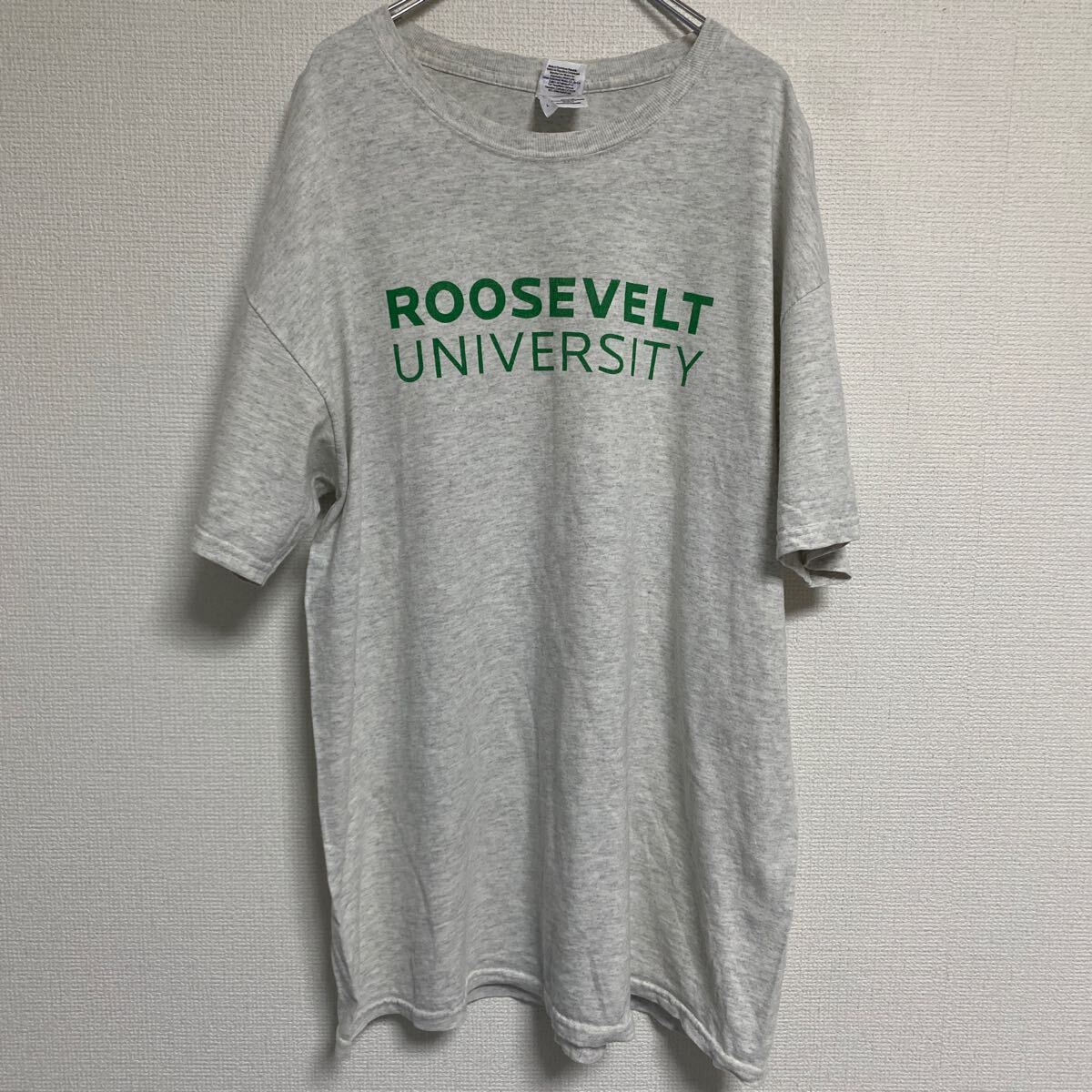 90s 00s ルーズベルト 大学 USA ビンテージ ヴィンテージ Tシャツ tee アメリカ 古着 オールド カレッジ ロゴ アメカジ ストリート バンド_画像1