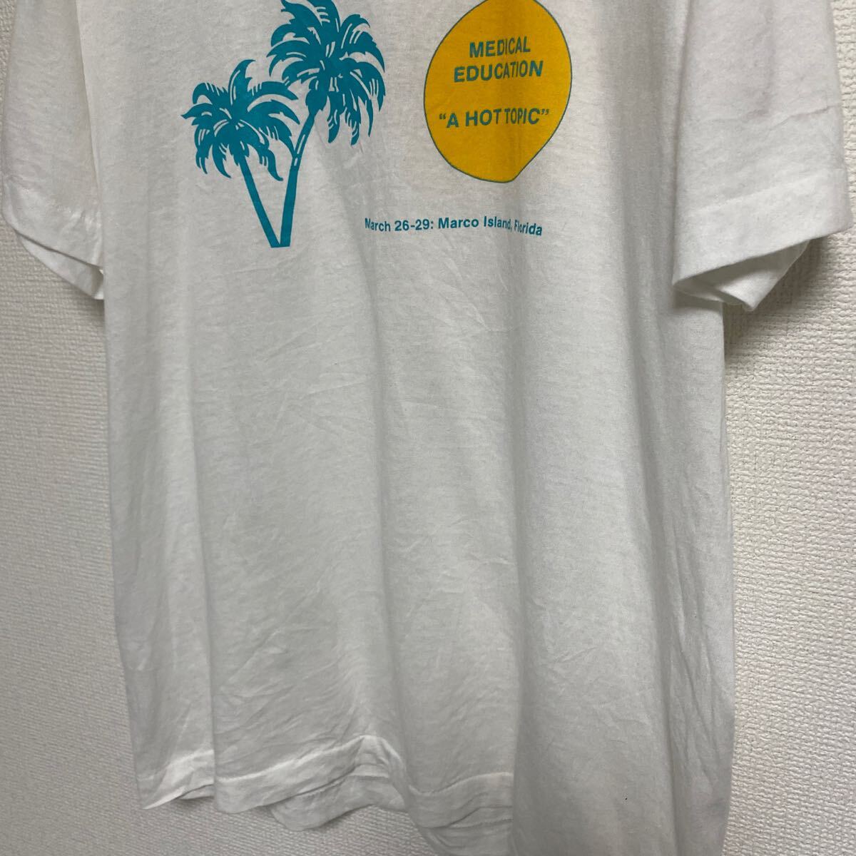 80s 90s USA製 ビンテージ ヴィンテージ Tシャツ tee アメリカ製 古着 オールド アメカジ ストリート メッセージ ロゴ バンド 音楽 企業物_画像5