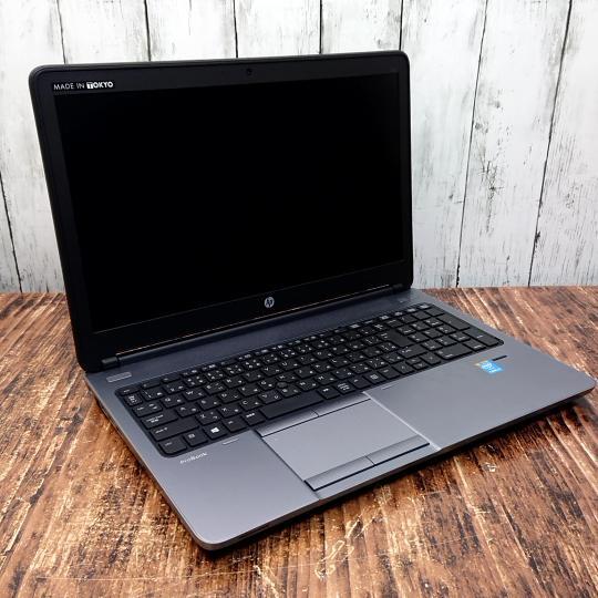 【動作確認済】HP ノートPC ProBook 650 G1 Windows11 SSD 256GB CPU Intel Corei5 4210M 2.60GH-3.20GHz 15.6インチ 8GB 現状販売_画像2