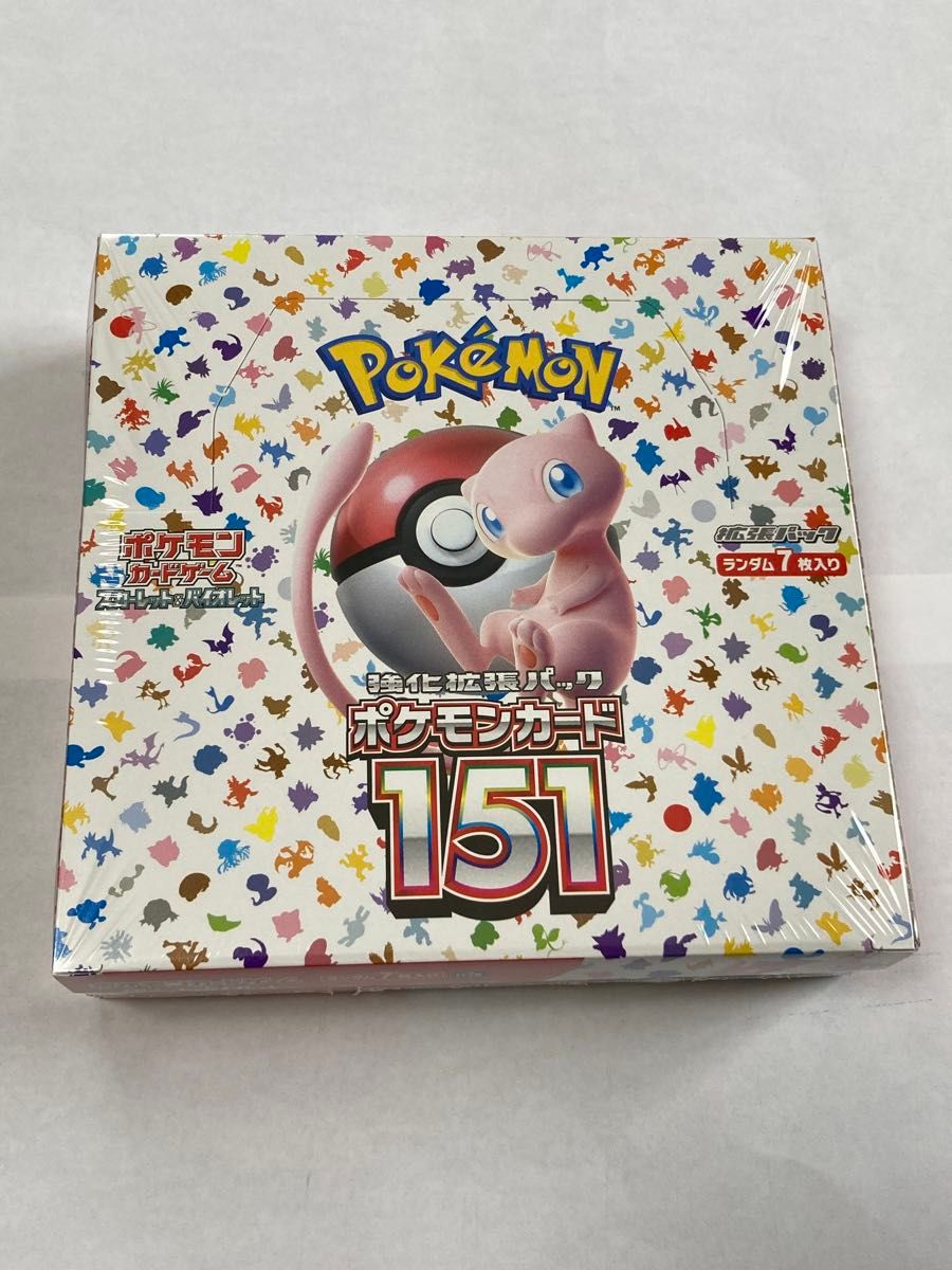 ポケモンカード 151  1BOX  シュリンク付