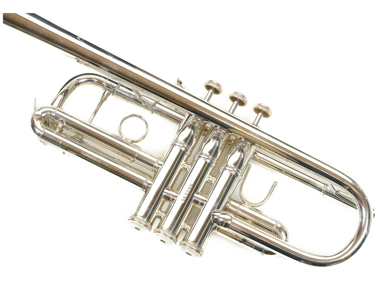 Vincent Bach Stradivarius Model 229 CL C管トランペット MC1パイプ バック ヴィンセントバック ダブルケース付きの画像8