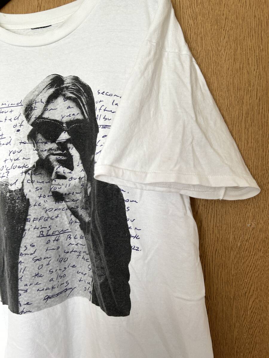 NIRVANA ニルヴァーナ ニルバーナ TEE カートコバーン Kurt Cobain sonic youth Pink Floyd METALLICA In Utero Tour tシャツ XL 野村訓市_画像4