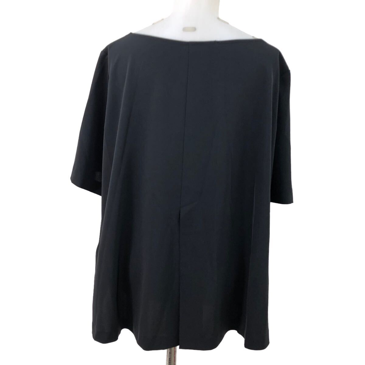 NS130 MOGA Moga cut and sewn tops T-shirt short sleeves . minute sleeve lady's F black black 