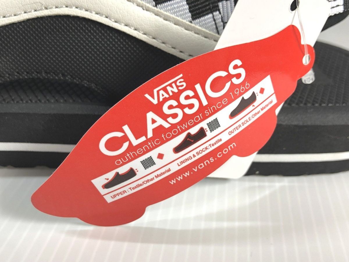 バンズ VANS サンダル メンズ 26cm ブラック 黒 新品 未使用 G8_画像4