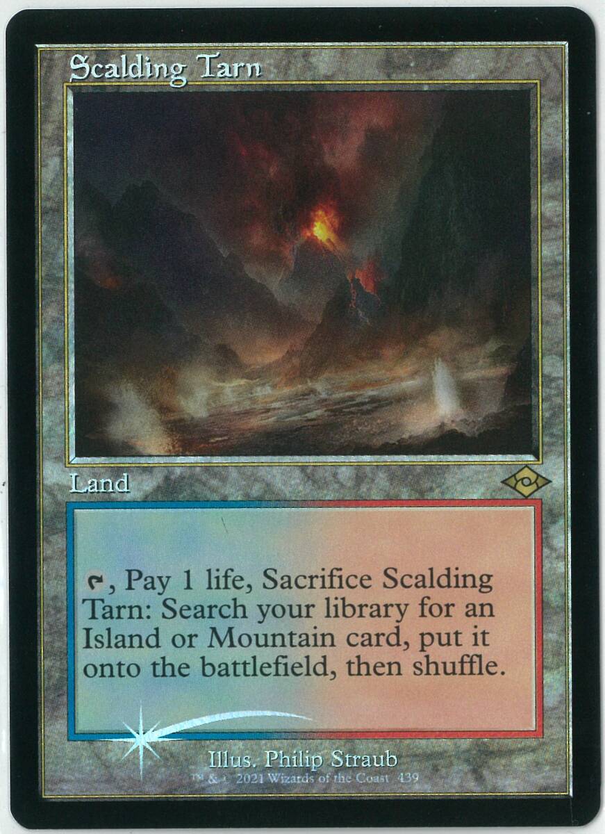 FOIL/MTG/英語版/旧枠/沸騰する小湖/Scalding Tarn/モダン FOIL/MTG/英語版/旧枠/沸騰する小湖/Scalding Tarn/モダン