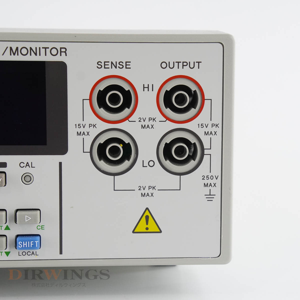 [DW] 8日保証 セルフテストPASS 6240A ADCMT エーディーシー DC VOLTAGE CURRENT SOURCE/MONITOR 直流電圧 電流源/モニター...[05791-0032]_画像6