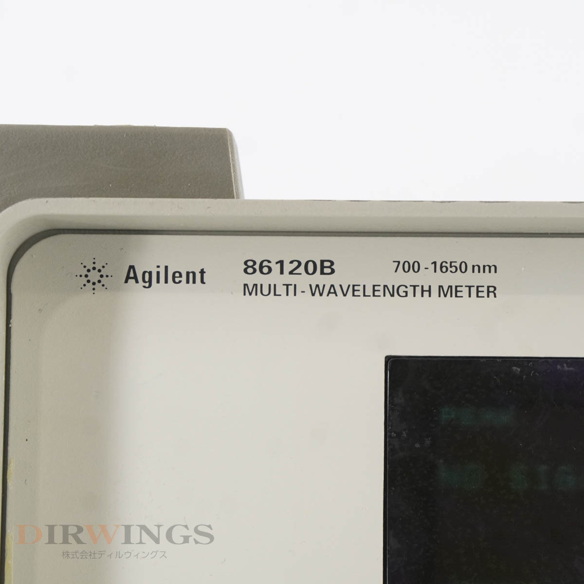 [DW] 8日保証 86120B ATO-26081 Agilent OPT 021 UK6 700-1650nm アジレント hp Keysight MULTI-WAVELENGTH METER マルチウ...[05791-1050]の画像4
