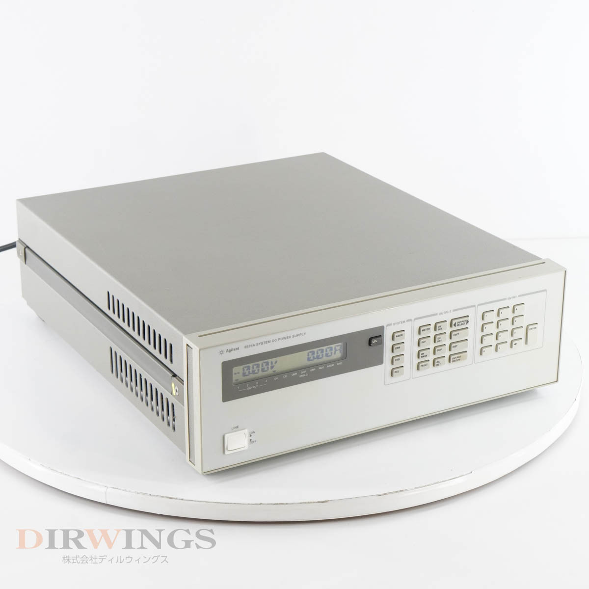 [DW] 8日保証 6624A Agilent アジレント hp Keysight キーサイト SYSTEM DC POWER SUPPLY システム電源[05791-0638]の画像1