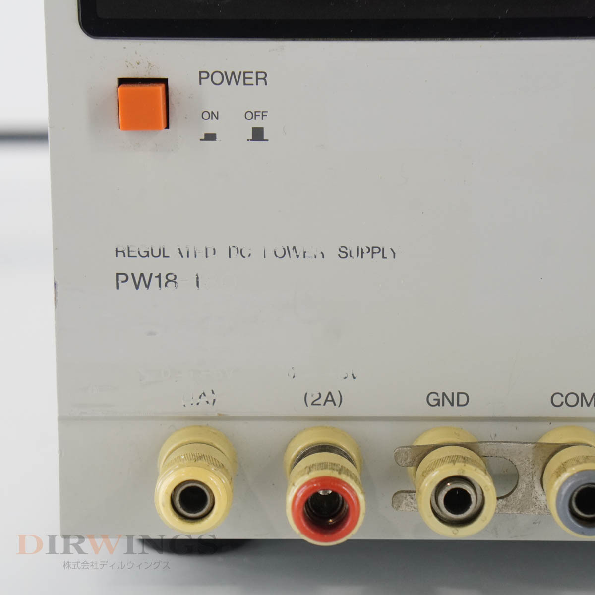 [JB] 保証なし PW18-1.8Q KENWOOD ケンウッド REGULATED DC POWER SUPPLY 直流安定化電源 DC電源 直流電源[05791-0763]の画像6
