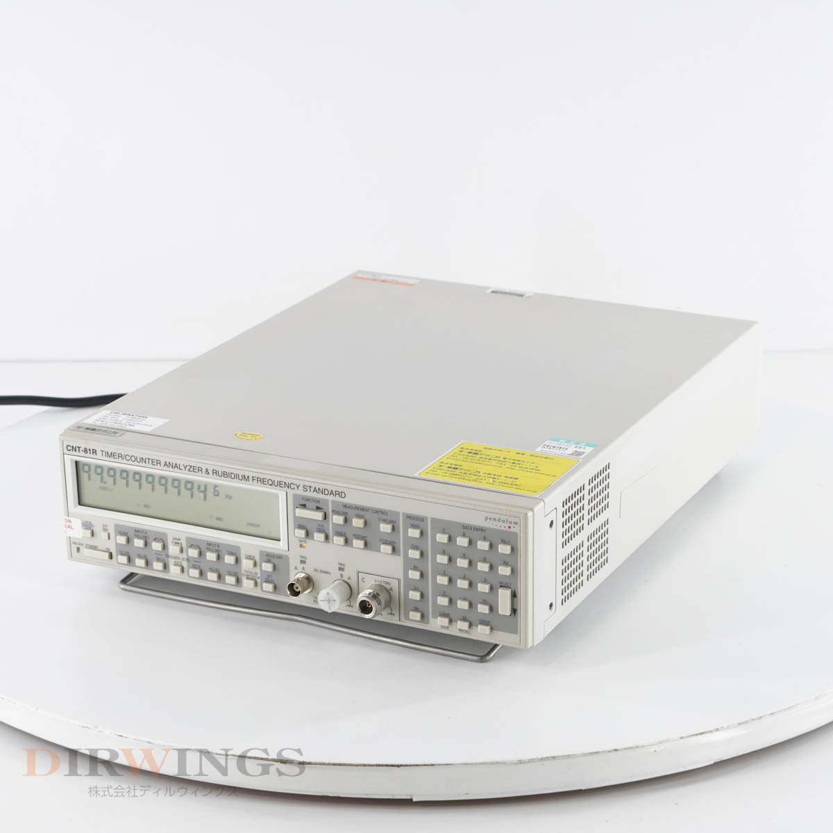 [JB] гарантия нет CNT-81R CNT81R/676 Pendulum OPT 20 TIMER/COUNTER ANALYZER & RUBIDIUM FREQUENCY STANDARD[05944-0008]