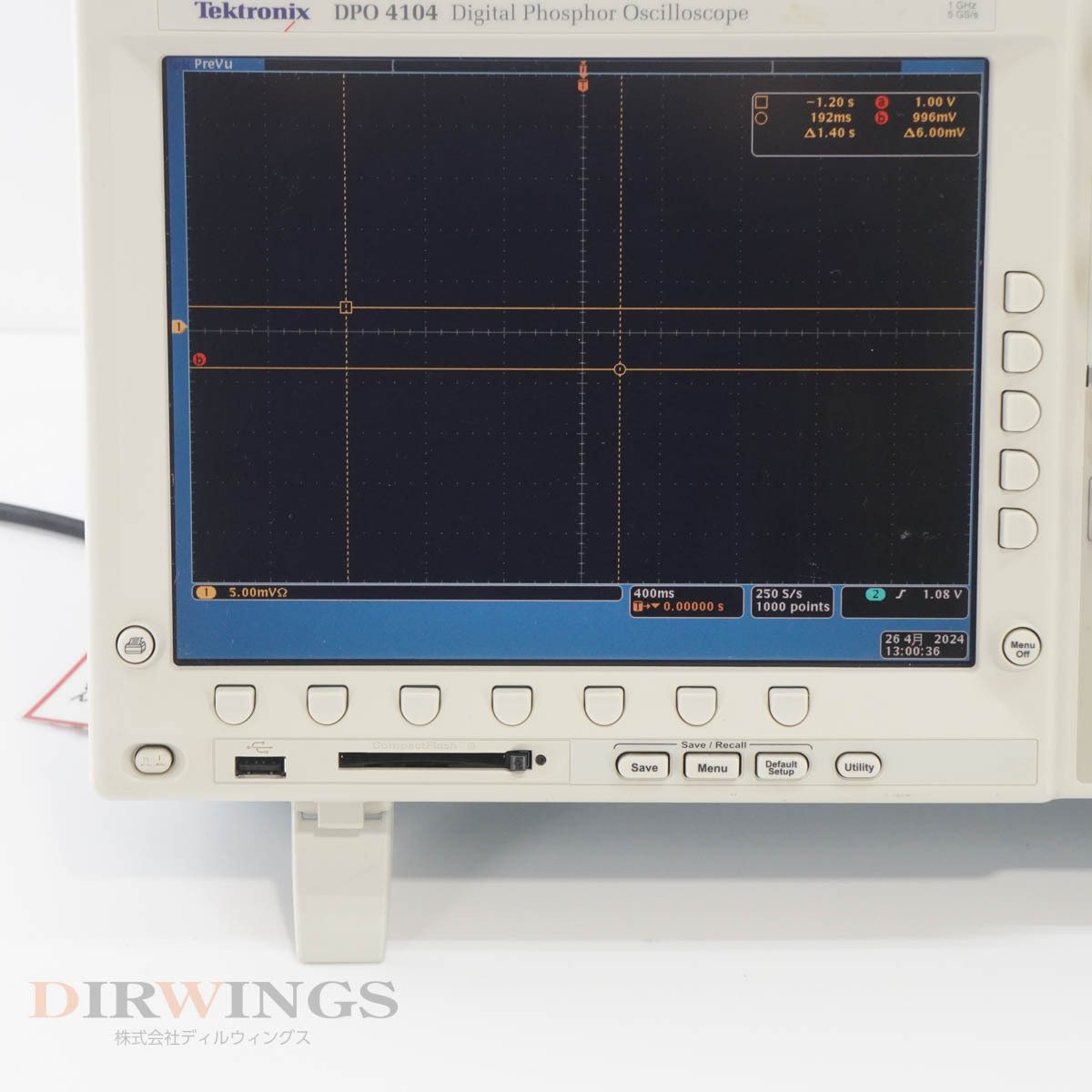 [JB] guarantee none DPO 4104 DPO4104 Tektronix Digital Phosphor Oscilloscope tech Toro niks oscilloscope [05899-0009]