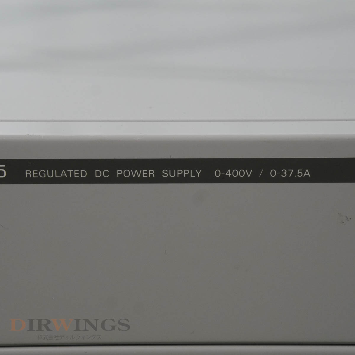 [DW] 8日保証 HX0400-37.5 TAKASAGO 0-400V/0-37.5A 高砂 REGULATED DC POWER SUPPLY 直流安定化電源 定電圧/定電流 直流電...[05768-1080]_画像4