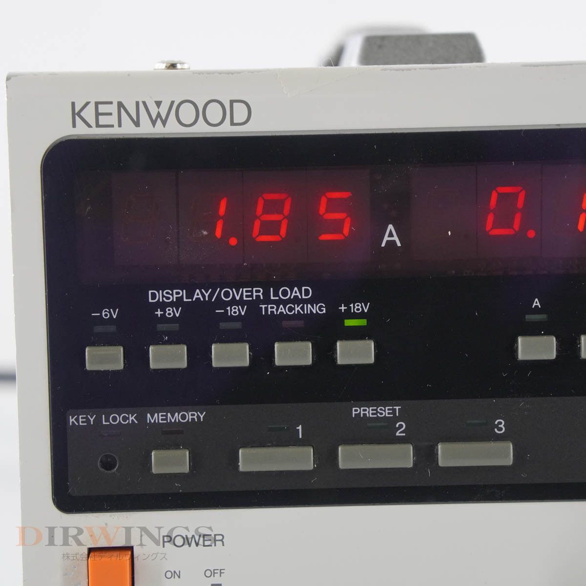 [JB] 保証なし PW18-1.8Q KENWOOD ケンウッド REGULATED DC POWER SUPPLY 直流安定化電源 DC電源 直流電源[05791-0690]_画像4