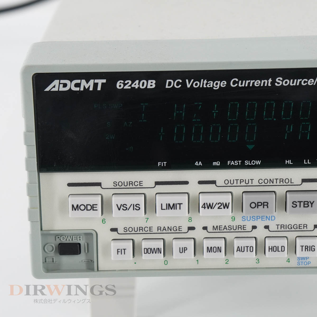 [DW] 8 день гарантия 6240B ADCMTe-ti-si-DC Voltage Current Source/Monitor постоянный ток напряжение электрический ток источник / монитор шнур электропитания [05791-1250]