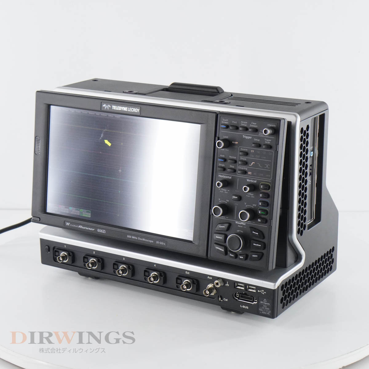 [DW] 8日保証 WAVERUNNER 606Zi WR606Zi TELEDYNE LECROY Oscilloscope 600MHz 20GS/s テレダイン レクロイ オシロスコープ...[05890-0322]_画像2