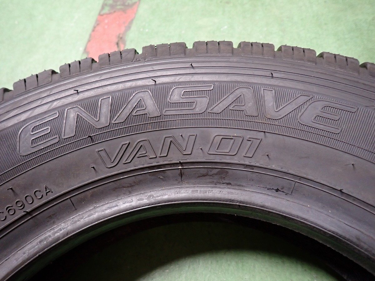 GM3110【送料無料145/80R12 80/78N】4本 ダンロップ エナセーブ VAN01 2023年製 新品 夏タイヤ ラジアルタイヤ《即決あり》_画像5