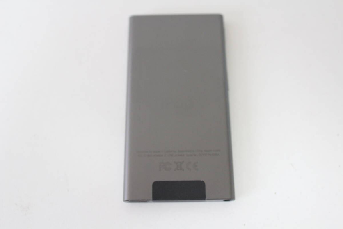 Apple iPod nano 第7世代 16GB MKN52J/A スペースグレイ(AO1)の画像3
